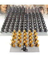 21pc LOTR The Noldor Elves &amp; Uruk-Hai ORC Army Soldiers Minifigure Set - $29.89+