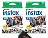Fujifilm Instax Wide Film Twin Pack (White) - $53.41 CAD
