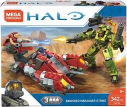 Halo Banished Marauder Strike (FVK35) 342 Pcs By Mega Construx Rare! Lqqk! - £119.89 GBP