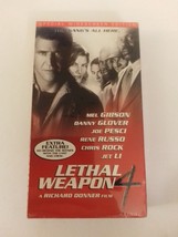 Lethal Weapon 4 Widescreen Edition VHS Video Cassette Brand New Factory Sealed - £12.76 GBP