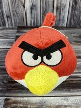 Red Angry Birds Plush Suction Cup Hanging Toy 6&quot; - £4.77 GBP