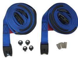 RatchetStrap.Com 2 pc Wind Strap Kit Hot Tub Secure ACW Loc Spa Hurricane Tie Do - £24.48 GBP