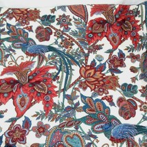 Interior Fabric Design Birds Jacobean Floral Custom 160 x 44 Swag Valance(s) - £45.82 GBP