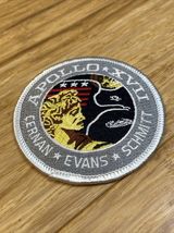 Apollo XVII Patch Space Program Cernan Evans Schmitt KG JD - $9.90