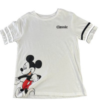 Disney Women’s Small Mickey Mouse Short Sleeve T-shirt Classic White Casual - $6.53