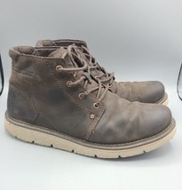 Caterpillar Mens Size 12 Covert Mid Waterproof Boot P75363 Dark brown Shoes - £23.26 GBP