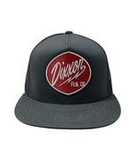 Dixxon &quot;Lightning&quot;  Gray &amp; Red  Flatbill Trucker Cap Hat Flannel Company - $50.67 CAD