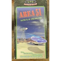 UFO Chronicles: Area 51  Secrets of Dreamland 1996 VHS Goodtimes Home Video - $12.46