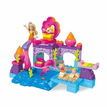 Mega Bloks Barbie Mermaid Lagoon Playset - 123 PCS - DPL01 - £64.56 GBP