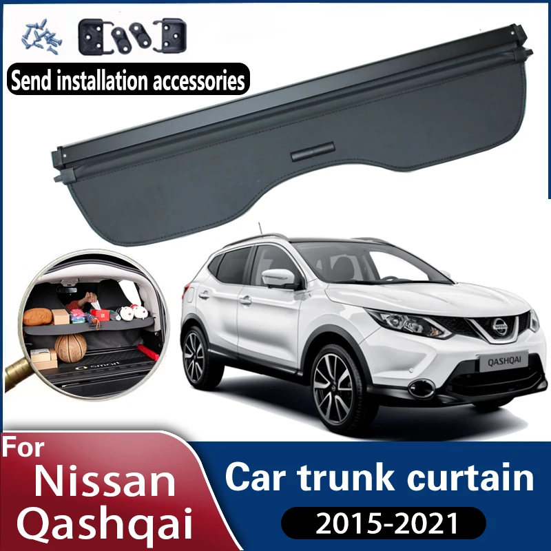 For Nissan Qashqai 2013 ~ 2021 J11 MK2 Car Trunk Curtain Covers Rear Rack - £423.05 GBP