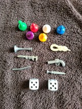 Clue Boardgame Replacement Game Pieces And Dice Lot - £15.97 GBP