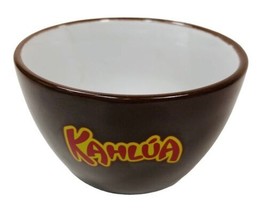 Kahlua Brown  Ceramic Ice Cream Bowl - £10.95 GBP
