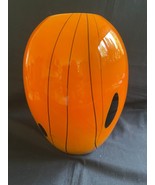 Vintage Italian Orange glass design vase. Eyecatcher - £127.73 GBP