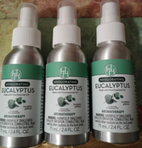 HH Invigorating Eucalyptus Essential oil mist spray with coconut oil, pa... - £29.90 GBP