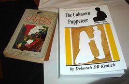 Two Mystery Books Clouds of Witness Dorothy Sayers romance The Unknown Puppeteer - £7.85 GBP