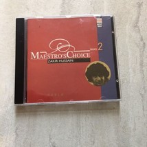 CD- Zakir Hussain- Maestro&#39;s Choice- 1995 Living Media- Tabla- India CD - £7.22 GBP