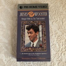 Jeeves &amp; Wooster Hunger Strike &amp; The Matchmaker VHS 1991 Hugh Laurie  - £7.08 GBP