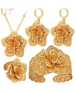 Vintage Big Flower Jewelry Sets - $35.00