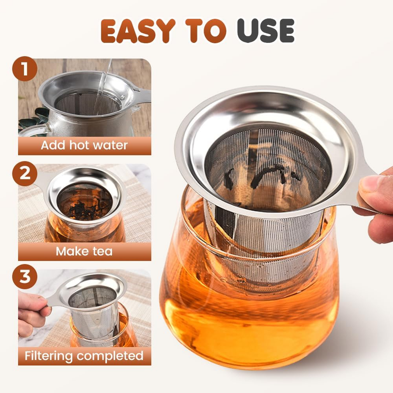 Stainless Steel Tea Infuser Strainers, 2025 New Tea Strainers & Filters for Loos Item image 5