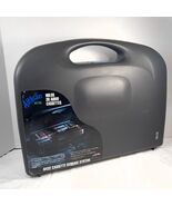 Vintage Attidues Metro storage case system holds 30 cassette tapes black... - €32,82 EUR