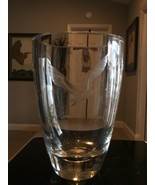 Vintage Heavy Swedish Crystal Vase - $64.12 CAD