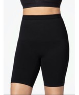 Shapermint Essentials Fresh Control Mid-Waist Shaper Bike Shorts L Black... - $29.88 CAD