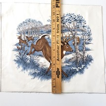 Deer Quilting Craft Sewing Pillow Panel 14.25&quot; x12.5&quot; Cranston Vintage - £5.52 GBP
