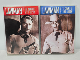 LawMan: the Complete First &amp; Third Season Lot of 2 DVD 1960 Complete - £47.65 GBP