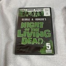 Night Of The Living Dead &amp; 5 Bonus Movies (DVD, 2017) **NEW/ SEALED cond** - £3.48 GBP