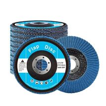 Flap Discs 60 Grit, 4-1/2" x 7/8" Flap Discs for Angle Grinder, Type 29 ... - $24.78