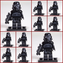 10pcs Shadow Stealth Trooper Star Wars Minifigure Set +Stands Us Seller Free Fig - £29.88 GBP