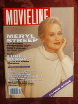 MOVIELINE August 1992 Meryl Streep Luke Perry Barbet Schroeder Annabella Sciorra - £11.25 GBP