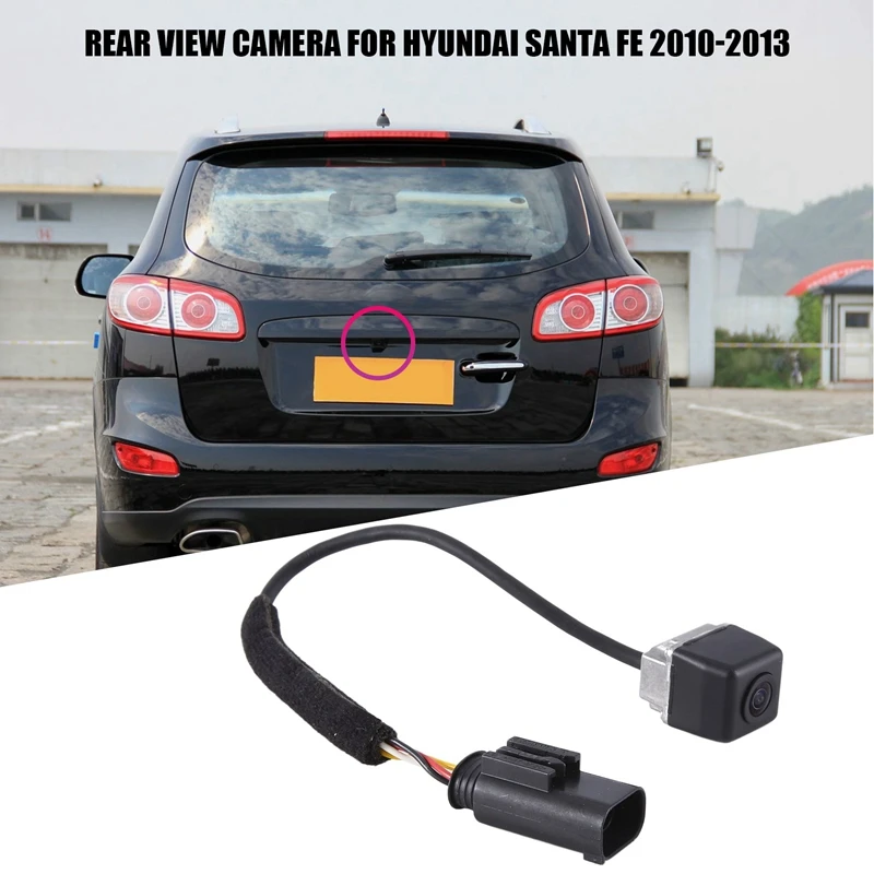 For Hyundai Santa Fe 2010-2013 Car Reverse Camera Rear View Backup Camera - £23.67 GBP