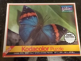 Kodacolor Puzzle 1000 Piece Nature Series Malayan Leaf Butterfly 77777N ... - $14.24