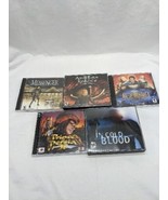 Lot Of (5) 90s Action Adventure PC Video Games Prince Or Persia 3D The M... - £31.36 GBP