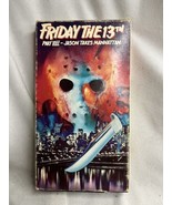 VHS Friday the 13th Part 8 VIII Jason Takes Manhattan Tape 1989 Release ... - £19.47 GBP