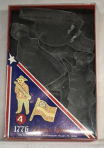 Vintage Fox Run Cookie Cutters Militiaman Flag Cannon Betsy Ross 1776 Set Of 4 - £6.77 GBP