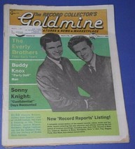 THE EVERLY BROTHERS GOLDMINE MAGAZINE VINTAGE 1984 - £37.33 GBP