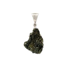 Starborn Moldavite Crystal Pendant Necklace (22&quot;) Green - £167.32 GBP