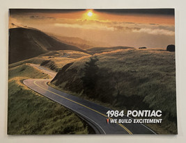 1984 Pontiac 58 Page Sales Brochure Catalog Fiero Grand Prix Firebird Tr... - $12.30