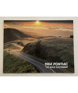 1984 Pontiac 58 Page Sales Brochure Catalog Fiero Grand Prix Firebird Tr... - £9.67 GBP