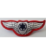 RARE: Israel airforce pilot RED WINGS independence war IDF army combat b... - £21.75 GBP