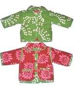 Fair Trade Reversible Cotton Girls Quilted Jacket (Size 12 to 18 months)... - $34.64
