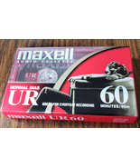 Maxell UR60 Normal Bias Single Audio Cassette New Sealed - £6.20 GBP