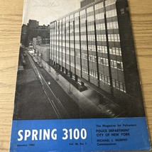 SPRING 3100 NYPD MAGAZINE MAY 1965 - $134.16 MXN