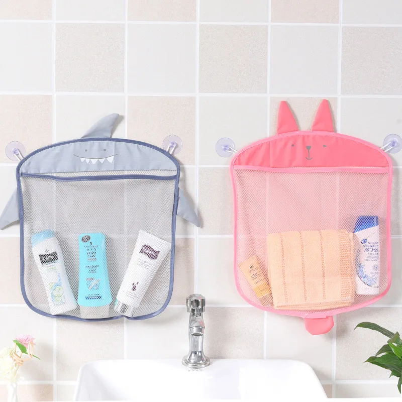 Baby Bath Toys Mesh Bag for Bathroom Toy Kids Basket for Toys Net Cartoon Animal - $9.02