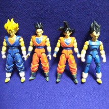 Bandai Dragon Ball Z dbz Dragonball ultimate figure series Lot of 4 Vegeta Goku - £55.73 GBP