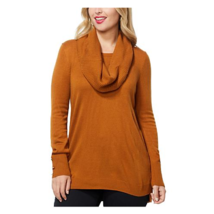 Iman Comfy Chic Sweater And Circle Scarf (Roasted Pecan, Xs) 768134 - £17.86 GBP