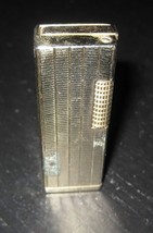 Vintage Rare CAPRI Gold Tone Art Deco Lift Arm Side Roller Gas Butane Lighter - £19.90 GBP