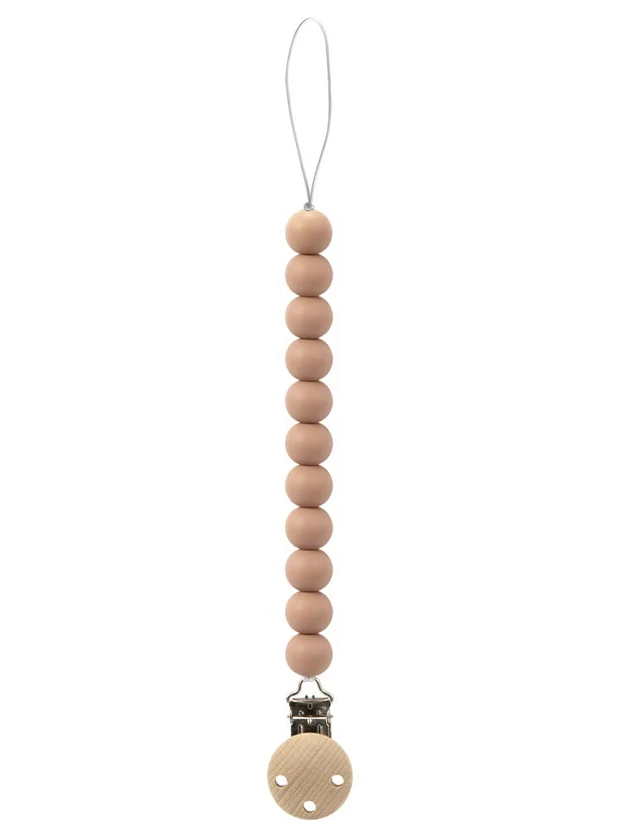 Pacifier Clip for Baby BPA Free Silicone Teething Beads Toys fits Most P... - $19.91